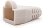 Nanocable Funda Sujetacables RJ-45, Gris, 10 unidades